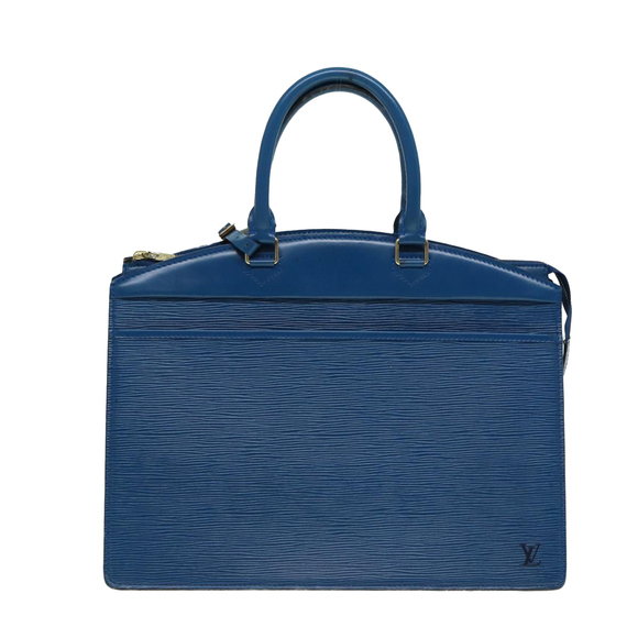 LOUIS VUITTON Epi Riviera Hand Bag Blue M48185 LV Auth th5239 - Picture 13 of 16